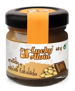 Lucky Alvin  Arašídové máslo ochucené 40 g