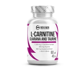 MAXXWIN L-Carnitine Guarana Taurine 90 kapslí