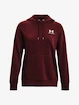 Mikina Under Armour Essential Fleece Hoodie-RED