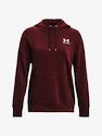 Mikina Under Armour Essential Fleece Hoodie-RED