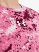 Mikina Under Armour Rival Terry Print Crew-PNK