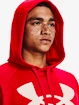 Mikina Under Armour UA Rival Fleece Big Logo HD-RED