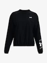 Mikina Under Armour Woven Storm Graphic Crew-BLK