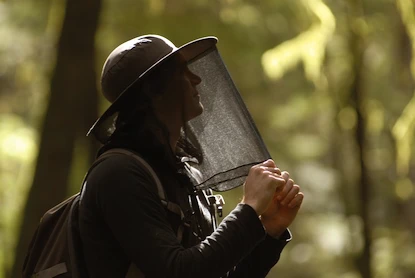 Moskytiéra Life system  Midge/Mosquito Head Net Hat