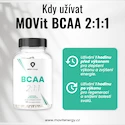 MOVit  BCAA 2:1:1 120 kapslí