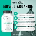 MOVit  L-Arginine Base 90 kapslí