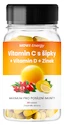 MOVit  Vitamin C 1200 mg s šípky + Vitamin D + Zinek PREMIUM 30 tablet