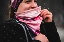 Nákrčník Bjež® Storm HILLS pink