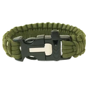 Náramok Highlander  Paracord Olivový