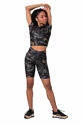 Nebbia Crop top Active 568 volcanic black