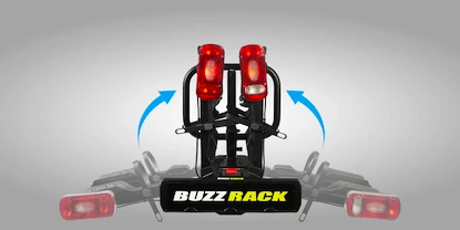 Nosič bicyklov na ťažné zariadenie BuzzRack Scorpion Lite 2