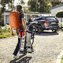 Nosič bicyklov na ťažné zariadenie Thule EasyFold XT 3B 13pin Black w/o Bag and Rim Protector