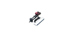 Nosič kolobežiek na ťažné zariadenie TMK  FLY Footbike 01 - black