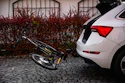 Nosič kolobežiek na ťažné zariadenie TMK  FLY Footbike 01 - black