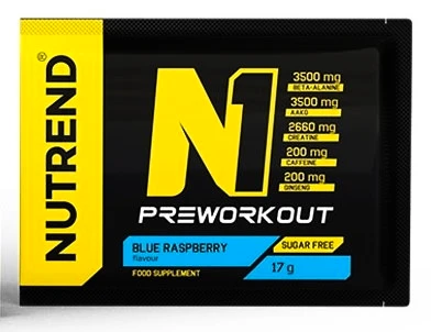 Nutrend  N1 Pre-Workout 17 g ružový grep
