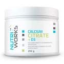 NutriWorks Calcium Citrate + D3 250 g