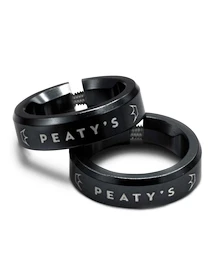 Objímky na riadidlá PEATY'S Monarch lock ring black (pgm-lck-rng-blk-10)