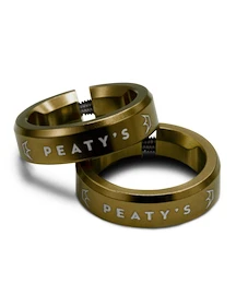 Objímky na riadidlá PEATY'S Monarch lock ring bourbon (pgm-lck-rng-brb-10)