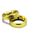 Objímky na riadidlá PEATY'S  Monarch lock ring gold (pgm-lck-rng-gld-10)