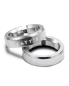 Objímky na riadidlá PEATY'S  Monarch lock ring silver (pgm-lck-rng-sil-10)