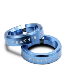 Objímky na riadidlá PEATY'S Monarch lock ring turquoise (pgm-lck-rng-trq-10)