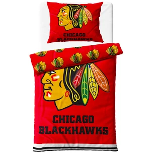 Obliečky Official Merchandise  NHL Chicago Blackhawks 140x200/70x90 cm