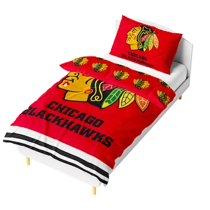 Obliečky Official Merchandise  NHL Chicago Blackhawks 140x200/70x90 cm