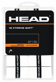 Omotávka na rakety vrchná Head Xtreme Soft White (12 ks)
