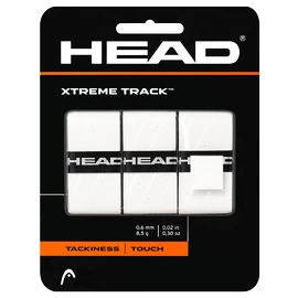 Omotávka na rakety vrchná Head Xtreme Track White 3 ks