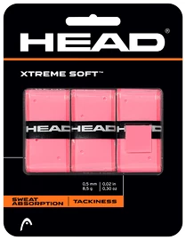 Omotávka na rakety vrchní Head Xtreme Soft Pink (3 ks)