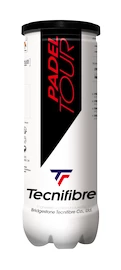 Padelové loptičky Tecnifibre Tour 3 Pack