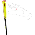 Palice na trailový beh Leki  Evotrail FX.One TA, black-neonyellow-dark anthracite