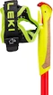 Palice na trailový beh Leki  Ultratrail FX Junior, naturalcarbon-bright red-neonyellow, 95 - 110 cm