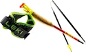 Palice na trailový beh Leki  Ultratrail FX.One Superlite, bright red-neonyellow-naturalcarbon