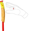 Palice na trailový beh Leki  Ultratrail FX.One Superlite, bright red-neonyellow-naturalcarbon
