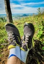 Pánska bežecká obuv Inov-8 Trail Talon 290 čierno-šedá