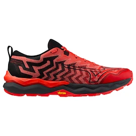 Pánska bežecká obuv Mizuno Wave Daichi 8 Cayenne/Black/High Risk Red