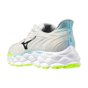 Pánska bežecká obuv Mizuno  Wave Sky 8 Nimbus Cloud/Black/Green Gecko