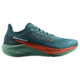 Pánska bežecká obuv Salomon Aero Blaze 2 Deep Lake/Cherry Tomato/Electric Green