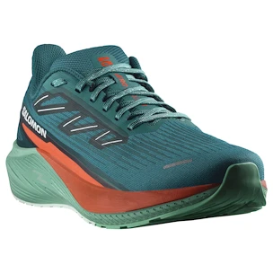 Pánska bežecká obuv Salomon Aero Blaze 2 Deep Lake/Cherry Tomato/Electric Green
