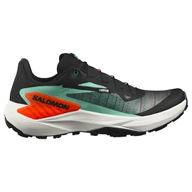 Pánska bežecká obuv Salomon Genesis Black/Electric Green/Cherry Tomato