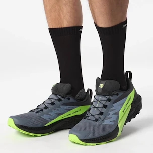 Pánska bežecká obuv Salomon  GTX Flint/Black/Grgeck  UK 11