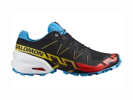 Pánska bežecká obuv Salomon Speedcross 6 Black/White/Transcend Blue