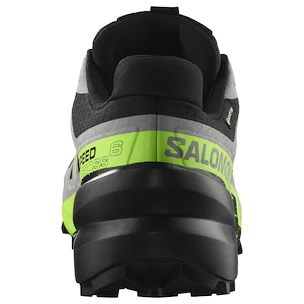 Pánska bežecká obuv Salomon Speedcross 6 Gore-Tex Black/Alloy/Green Gecko
