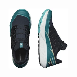 Pánska bežecká obuv Salomon  THUNDERCROSS Carbon/TahitianTide/Peacock Blue