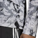 Pánska bunda adidas FAST AOP JKT grey one/white