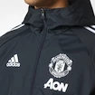Pánska bunda adidas Manchester United FC šedo-čierna