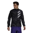 Pánska bunda adidas  Terrex Parley Agravic Wind Grey Six