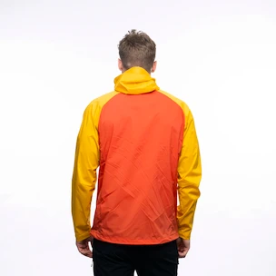 Pánska bunda Bergans  Microlight Jacket Brick/Light Golden Yellow S