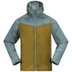 Pánska bunda Bergans  Microlight Jacket Olive Green/Smoke Blue